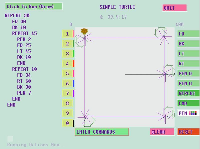 Simple Turtle - Logo turtle simulator (itch) - кадр 2