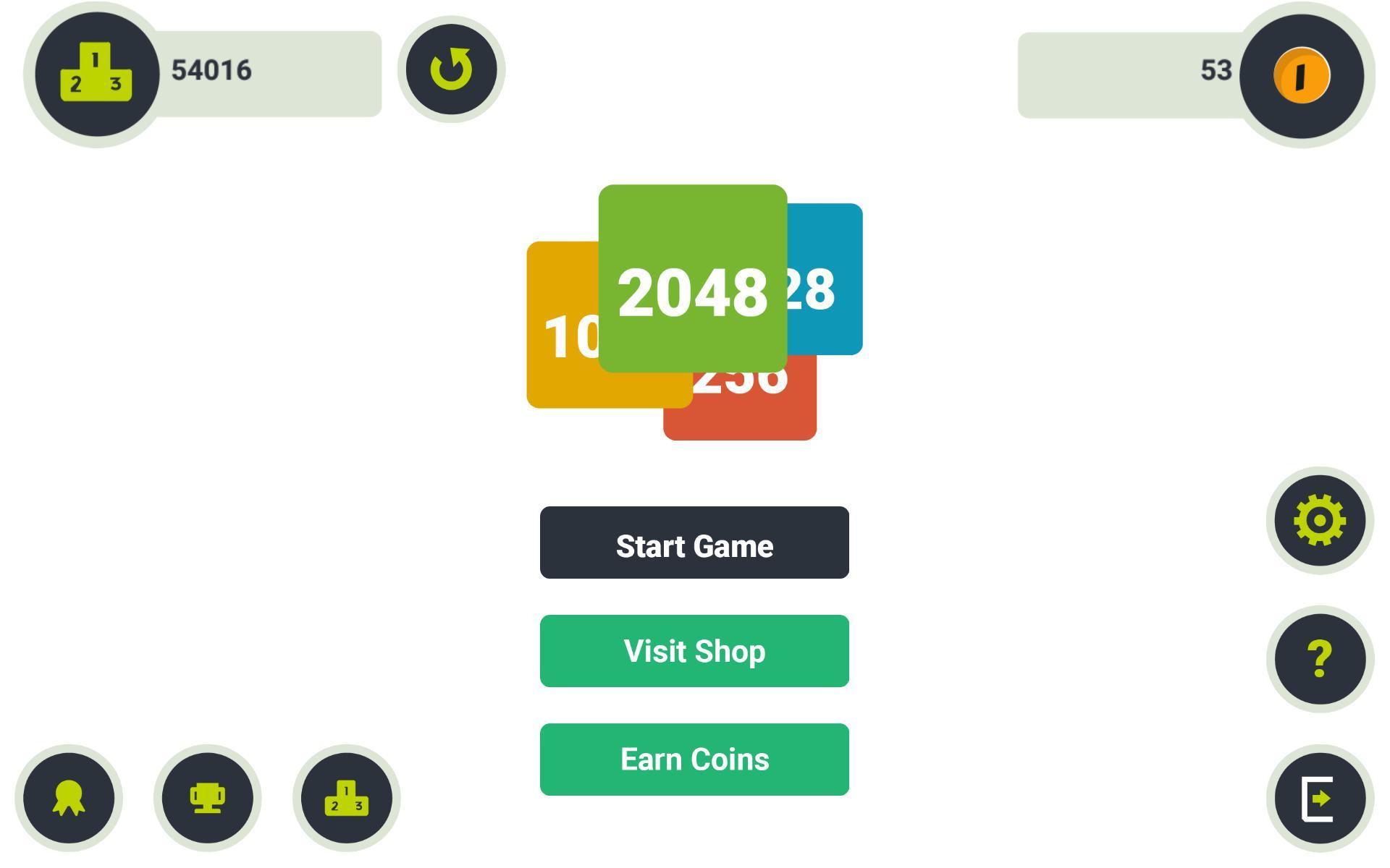 Match3 - 2048 (itch) - кадр 3