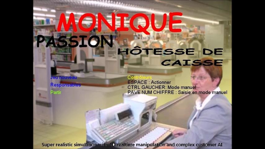 Monique - Passion Hôtesse de Caisse (itch) - кадр 4