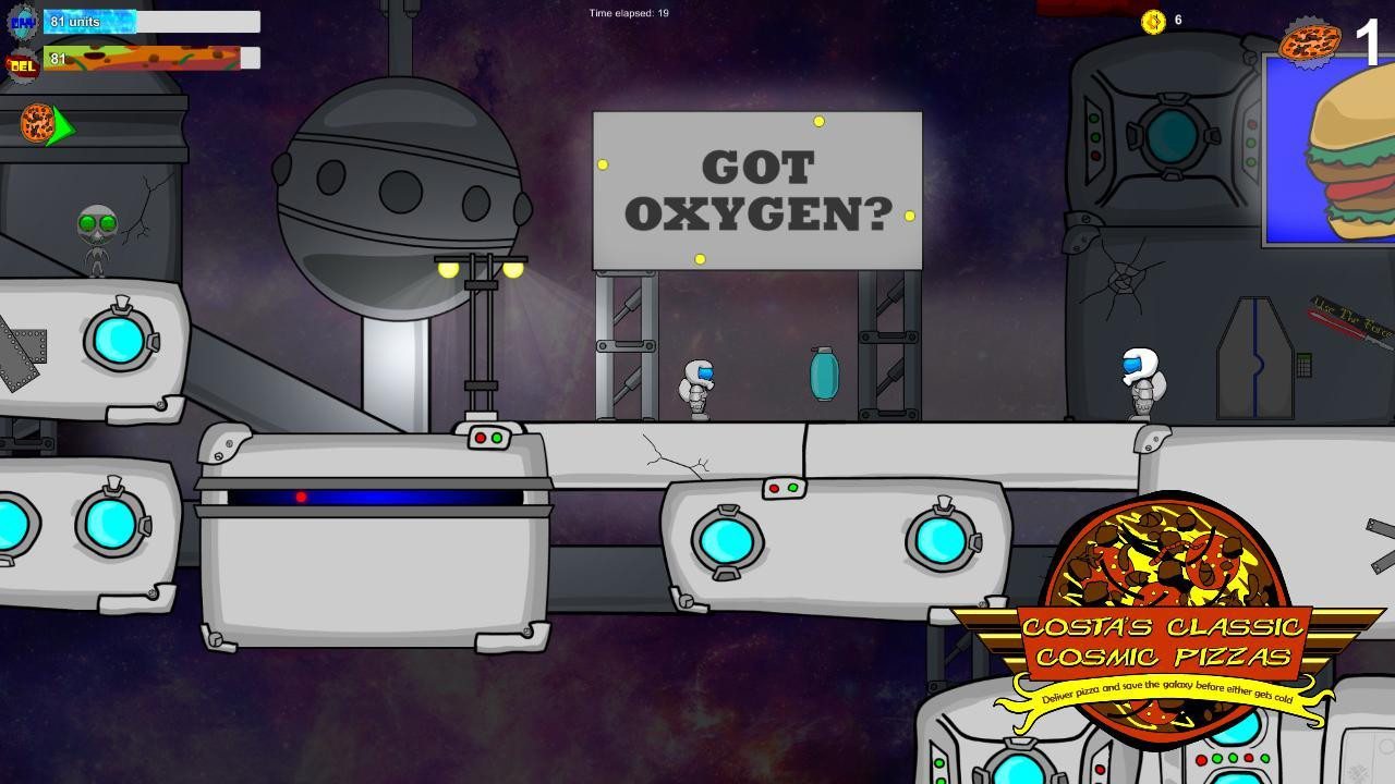 Costa`s Classic Cosmic Pizzas (itch) - кадр 3