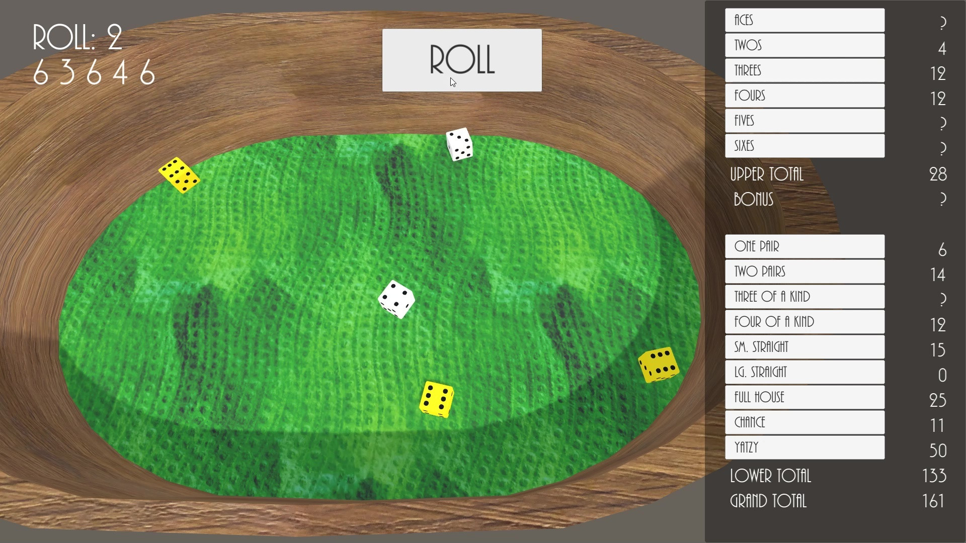 Yatzy Dice Game (itch) - кадр 5