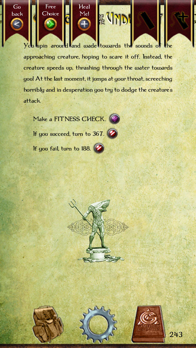 Gamebook Adventures 5: Catacombs of the Undercity - кадр 5
