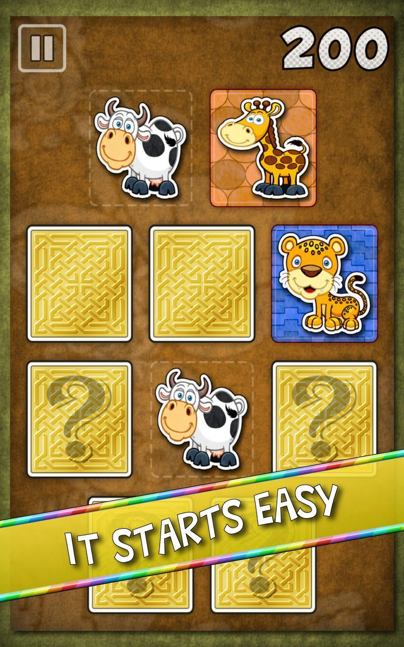 Memory Match Animals (itch) - кадр 8