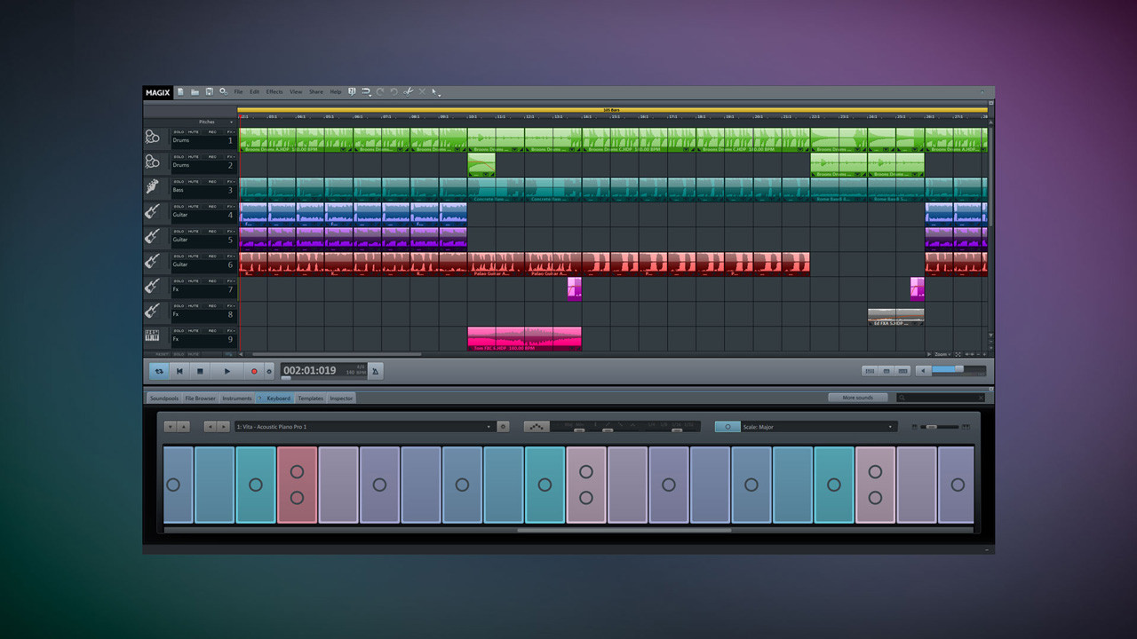 MAGIX Music Maker 2016 Live - кадр 10