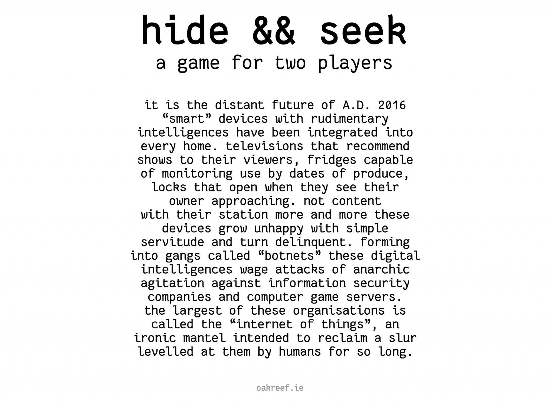 hide && seek (itch) - кадр 2