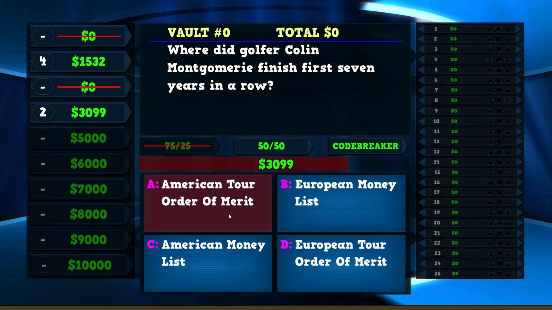 Trivia Vault: Golf Trivia - кадр 5