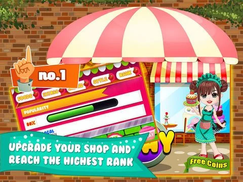 Рецензии Cupcake Dessert Pastry Bakery Maker Dash - candy food cooking game!