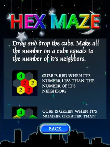 Hex Maze - like sudoku - The most difficult game