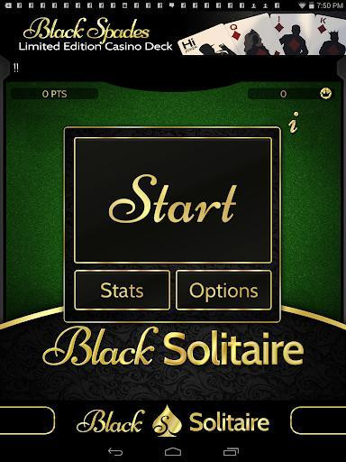The Black Solitaire Game