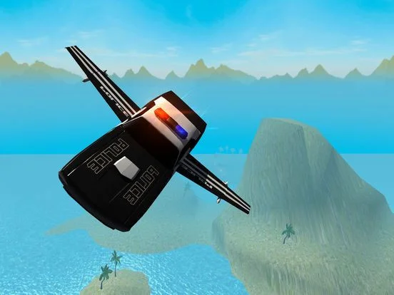 Flying Police Car Driving Simulator Free: Criminal Craft Chase Flying Police Car Driving Simulator Free: Criminal Craft Chase