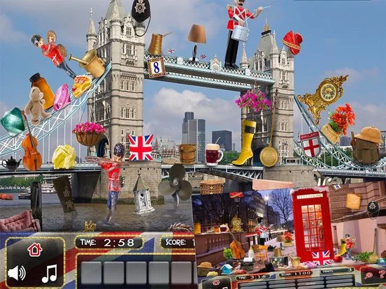 Hidden Objects London Spy Time Hidden Objects London Spy Time
