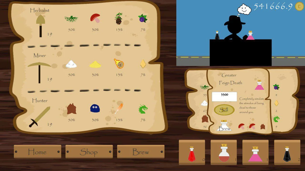 Potion Seller (Unbound Interactive) (itch)