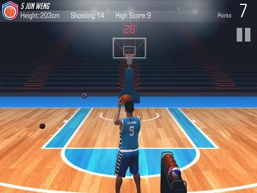 Three Point Contest - My Basketball Team Three Point Contest - My Basketball Team