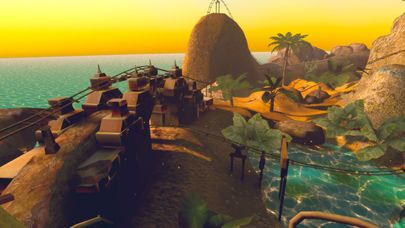 Roller Coaster Sunset VR Roller Coaster Sunset VR