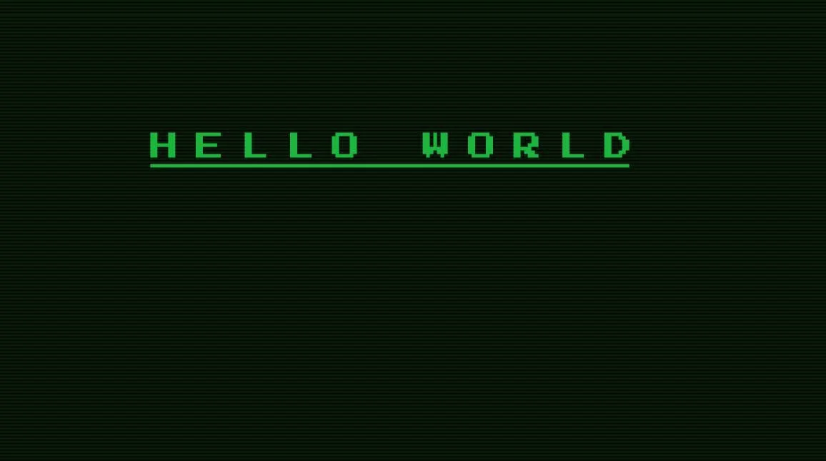 Hello World (thepixelfactory) (itch) Hello World (thepixelfactory) (itch)