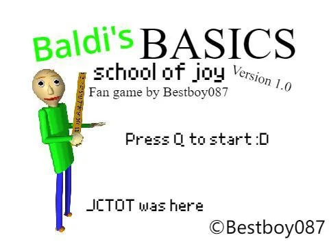 Baldi's basic's school of joy (itch) Baldi's basic's school of joy (itch)