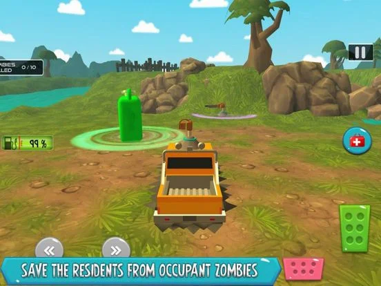 3D Attack Zombie Car 3D Attack Zombie Car