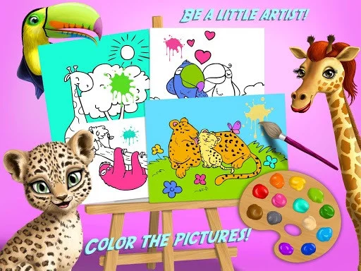 Jungle Animal Hair Salon - Wild Pets Makeover