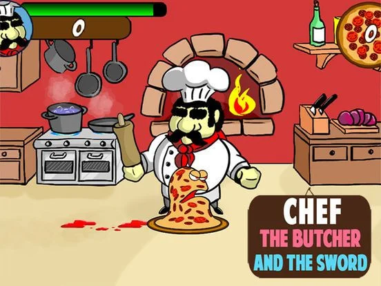 Chef the butcher and the Sword Chef the butcher and the Sword