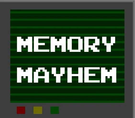 Рецензии MemoryMayhem (itch)