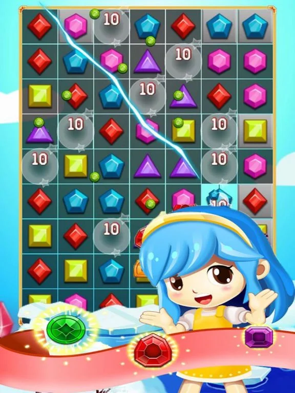 Crush Jewels Extra - Funny Game Crush Jewels Extra - Funny Game