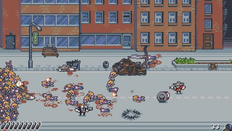 Рецензии Super Cop Hero (Ludum Dare 40) (itch)