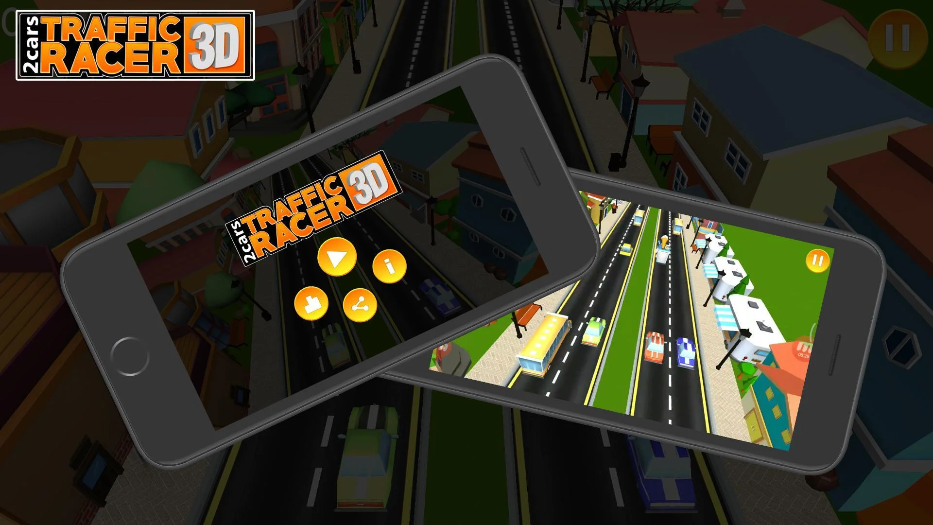 2 Cars Traffic Racer 3D (itch) 2 Cars Traffic Racer 3D (itch)