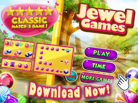 Рецензии Jewel's Games - diamond match-3 game and kids digger's mania hd free