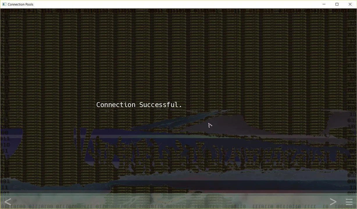 Connection Pools (itch) Connection Pools (itch)