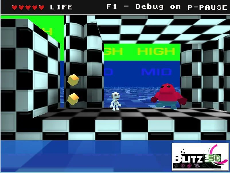 Blitz3D[opensource]2.5D Platformer (itch)