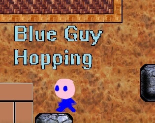 Blue Guy Hopping (itch) Blue Guy Hopping (itch)