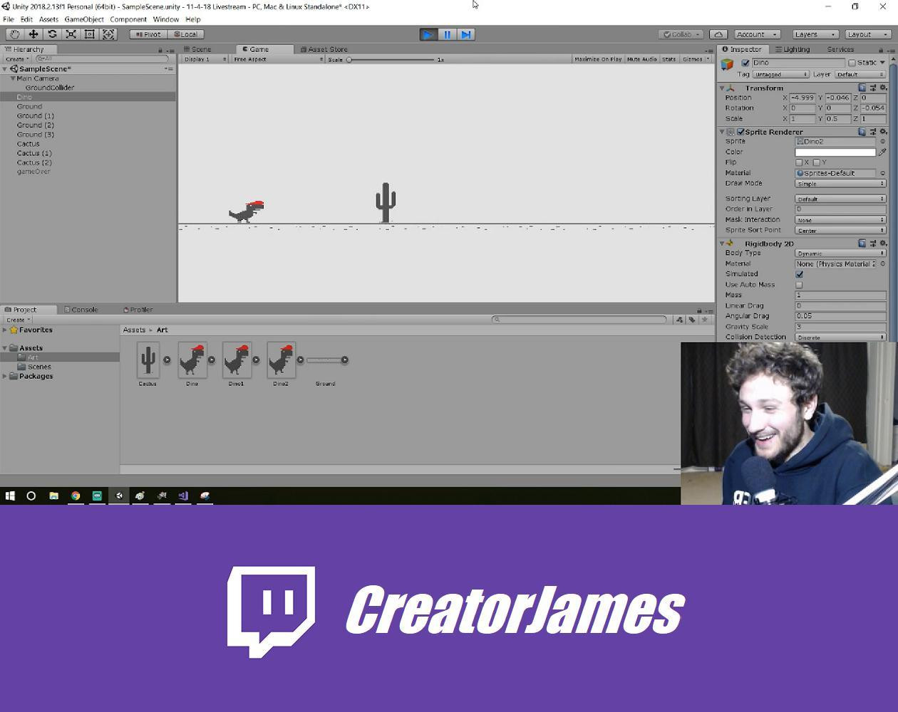 Chrome Dino (Livestream) (itch) Chrome Dino (Livestream) (itch)