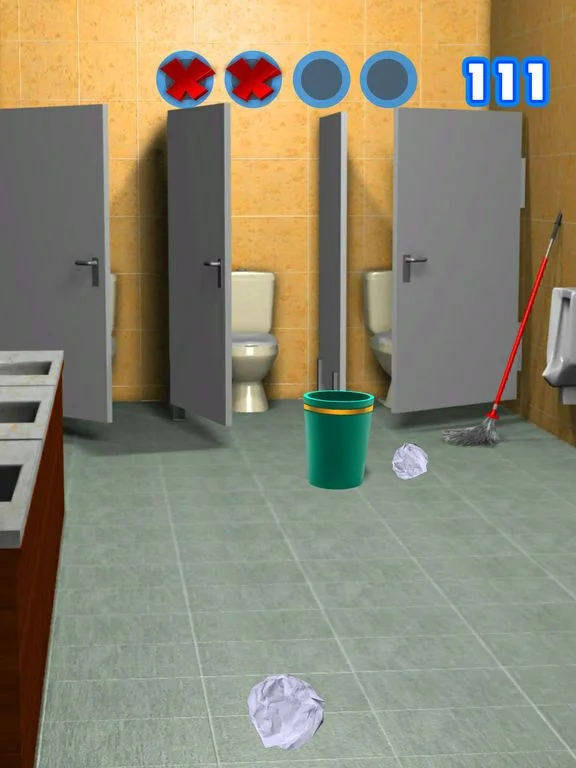 Paper Throw - Aim and Toss