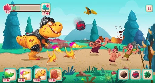 Dino Bash - Dinosaurs v Cavemen Tower Defense Wars Dino Bash - Dinosaurs v Cavemen Tower Defense Wars