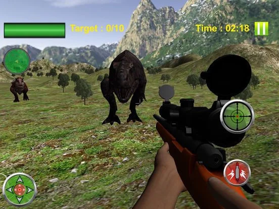Jungle Dinosour Hunting HD Free Game Jungle Dinosour Hunting HD Free Game