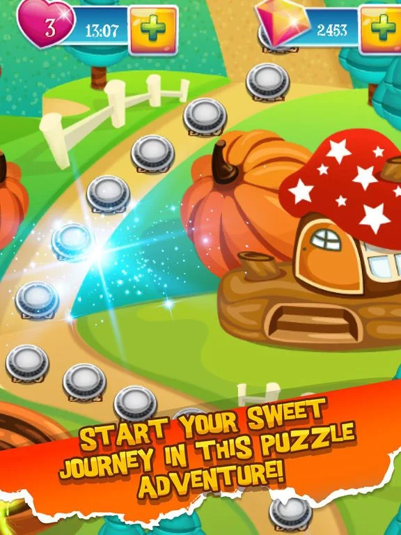Icy Toffee Pop - Frozen Sweet World Match Puzzle Pop