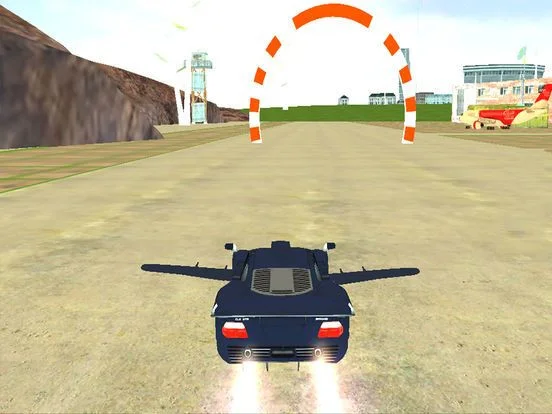 Futuristic Flying Car: Crazy Driving Simulator 3D