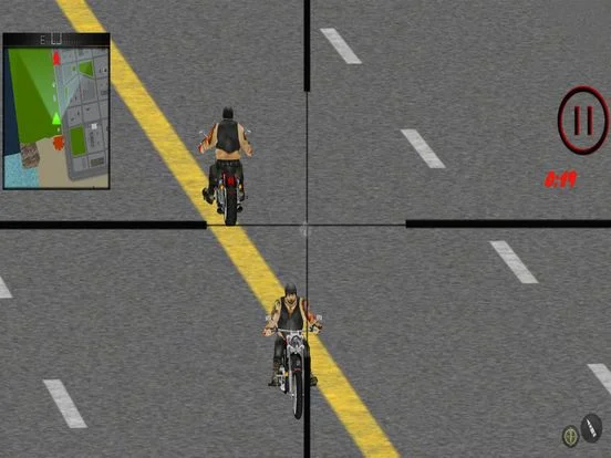 Heli Police Attack Thief Bike