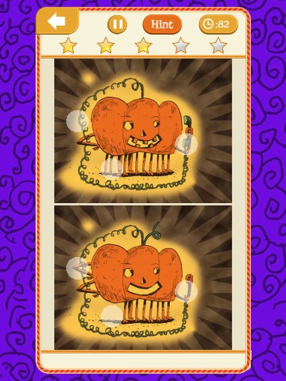 Find the Differences: Halloween Gold Edition