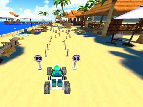 Crazy Beach Car Parking