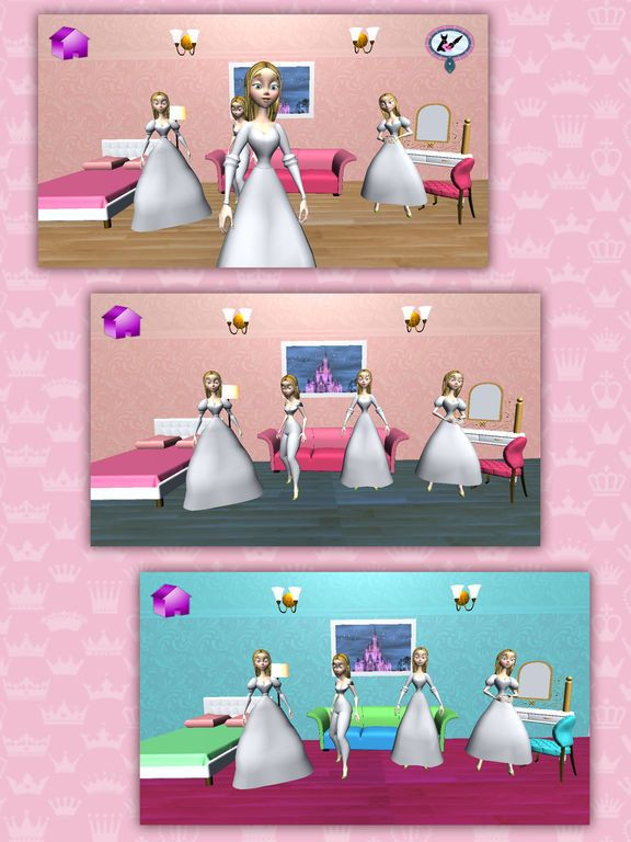 Princesses 3D Coloring book - Painting game Princesses 3D Coloring book - Painting game