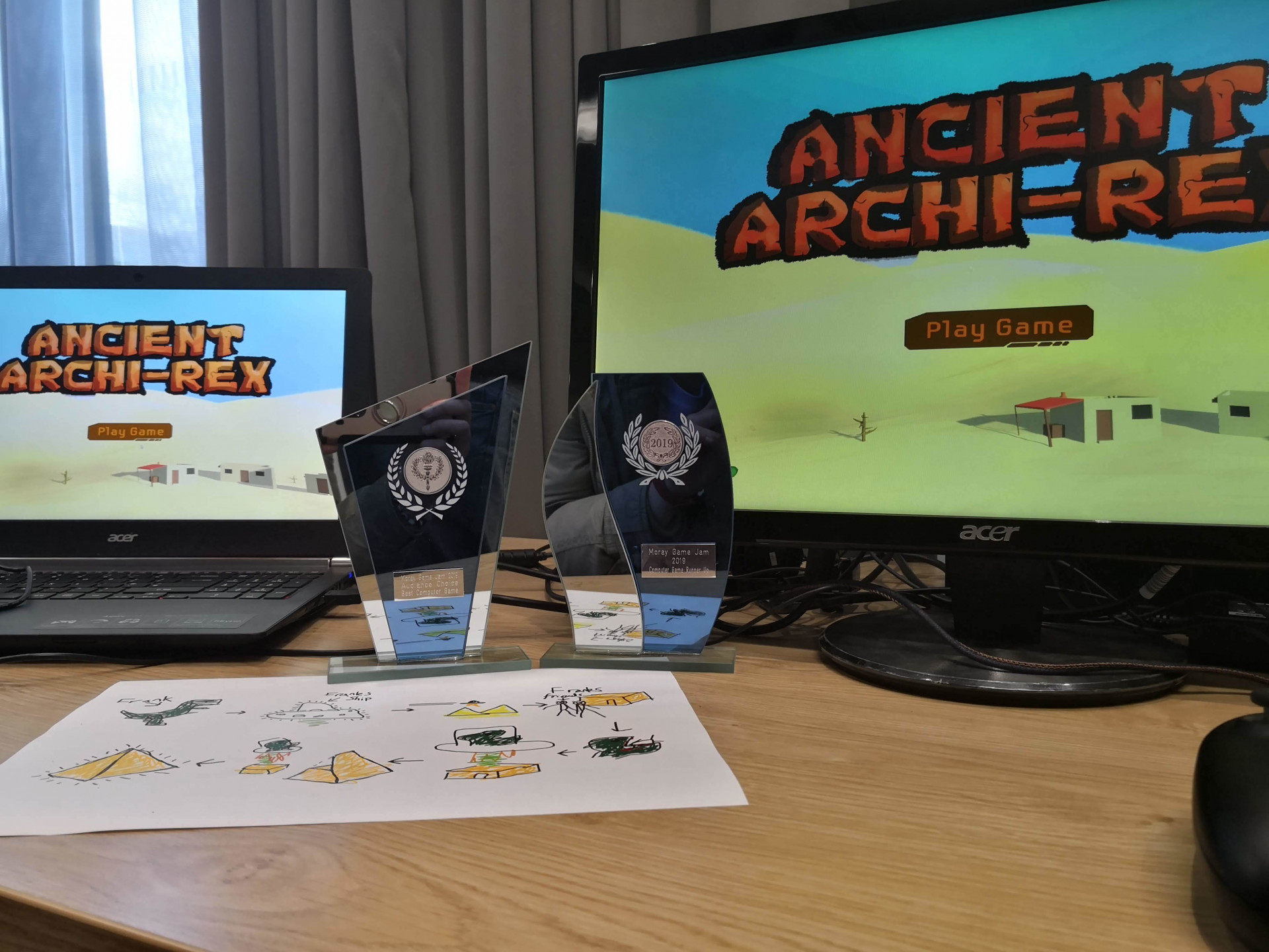 Ancient-Archirex - Moray Game Jam 2019 (itch)