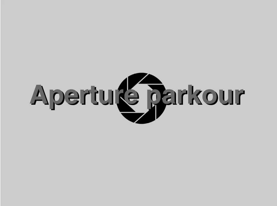 Aperture Parkour (itch) Aperture Parkour (itch)