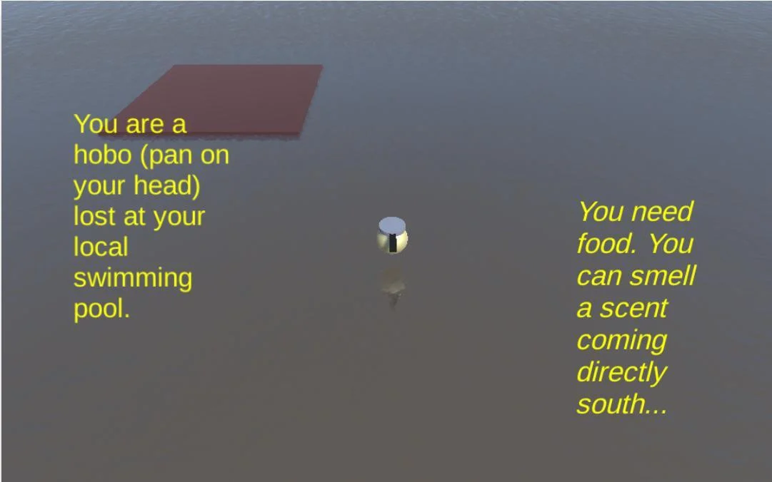 Hobo in a Pool (itch)