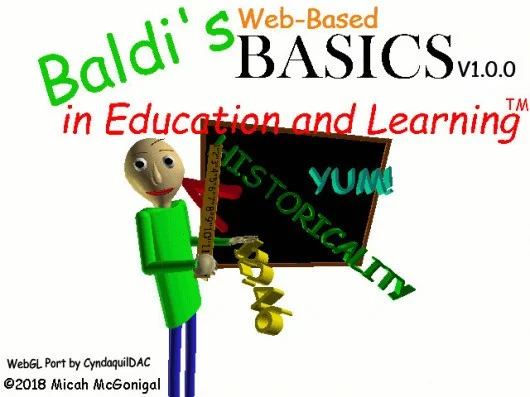 Redistributed: Baldi's Web-Based Basics in Education and Learning (itch)