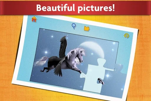 Unicorns Jigsaw Puzzles Game - Kids & Adults 