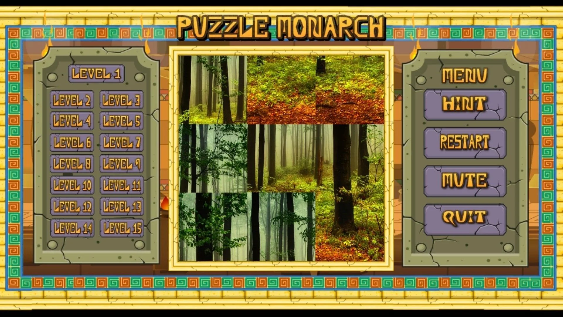Puzzle Monarch: Forests Puzzle Monarch: Forests