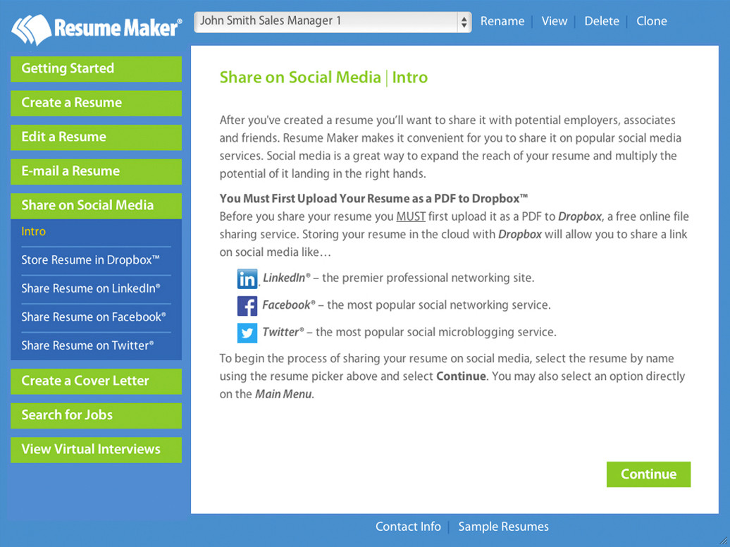 Resume Maker for Windows Resume Maker for Windows