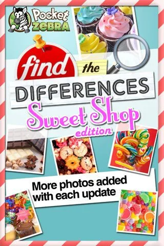 Find the Differences - Sweet Shop Edition Find the Differences - Sweet Shop Edition