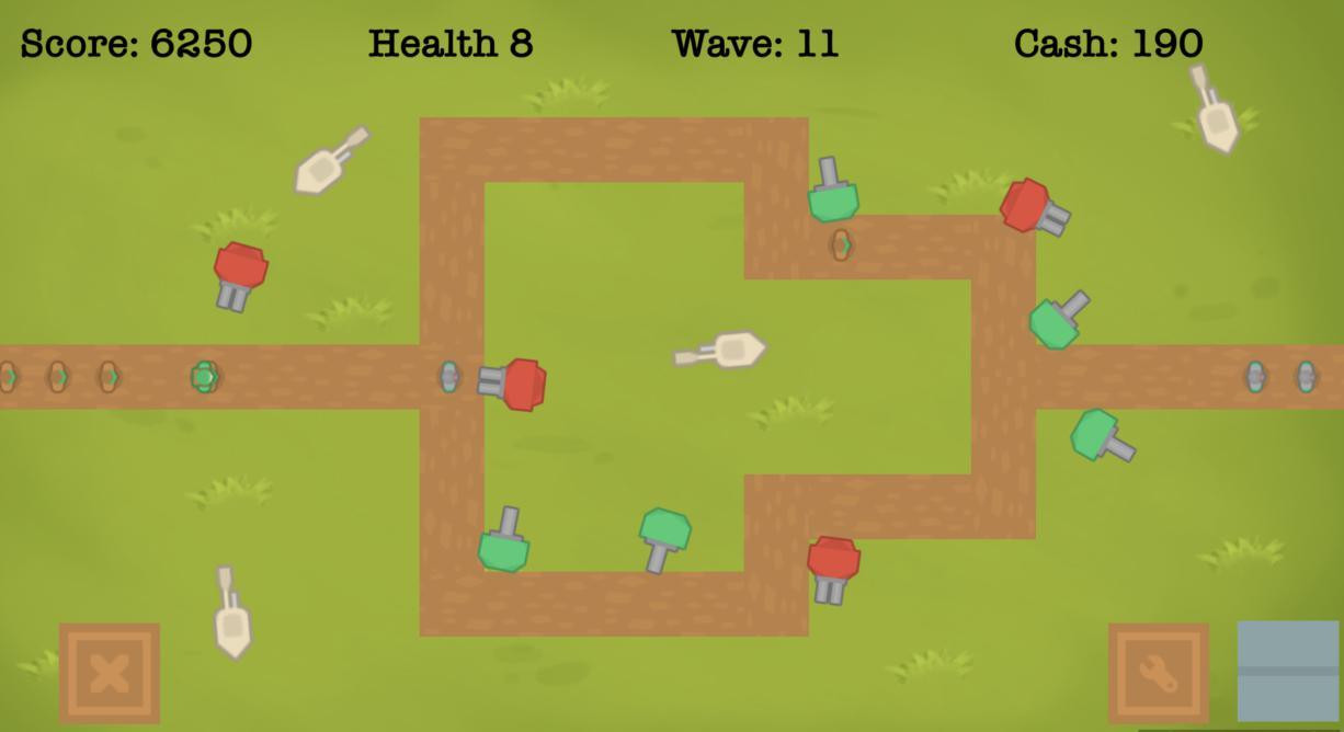 Mobile Defence (itch)